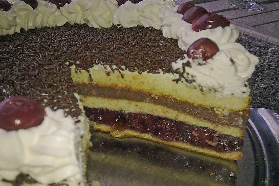 Schwarzwälder Kirsch Torte