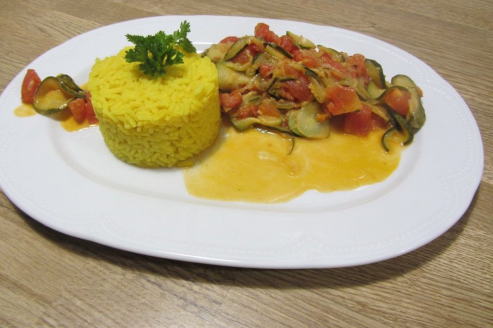 Zucchini in Tomatensauce