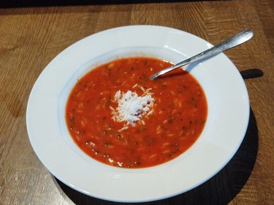 Tomaten - Reis - Suppe| Chefkoch