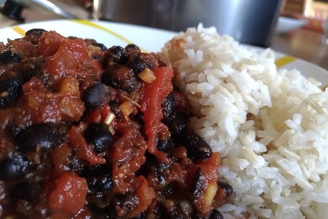 Scharfes Chili mit schwarzen Bohnen| Chefkoch