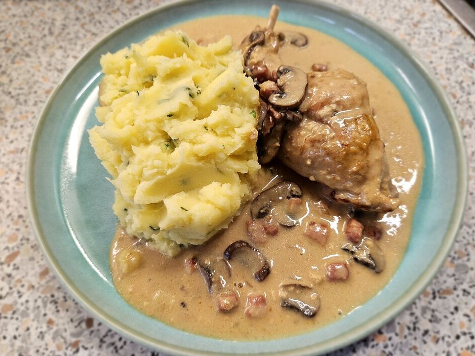 Kartoffelpürree mit Basilikum von mamsell1| Chefkoch