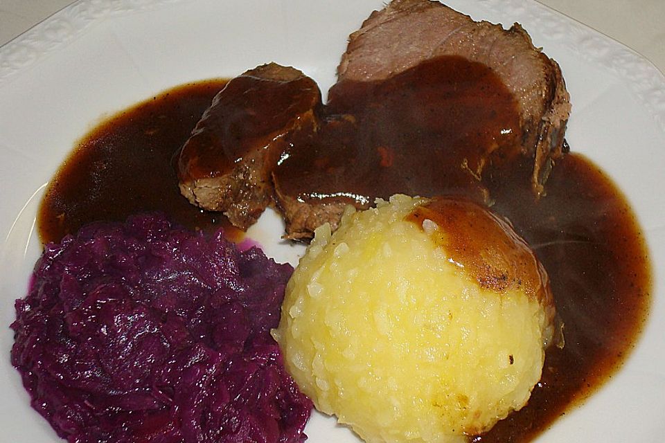 Wildschweinbraten nach Großmutters Art