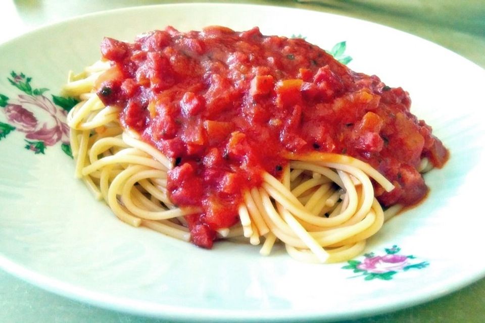 Spaghetti Amatriciana