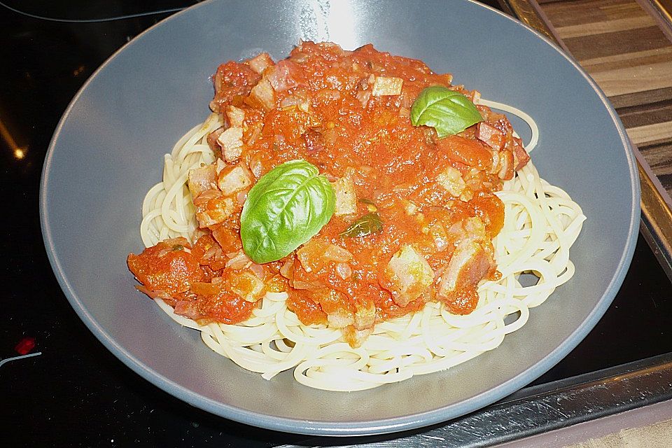 Spaghetti Amatriciana