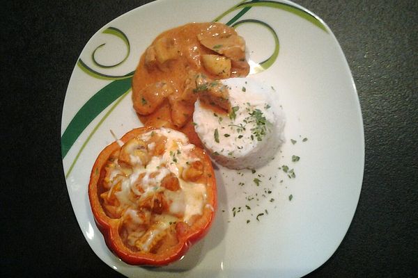 Gefüllte Paprikaschoten mit Putenbrustfilet von xyEugenie | Chefkoch