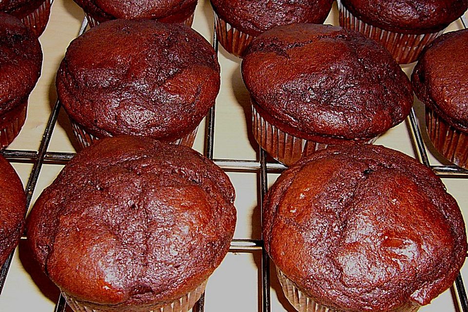 Weiße Schokoladenmuffins