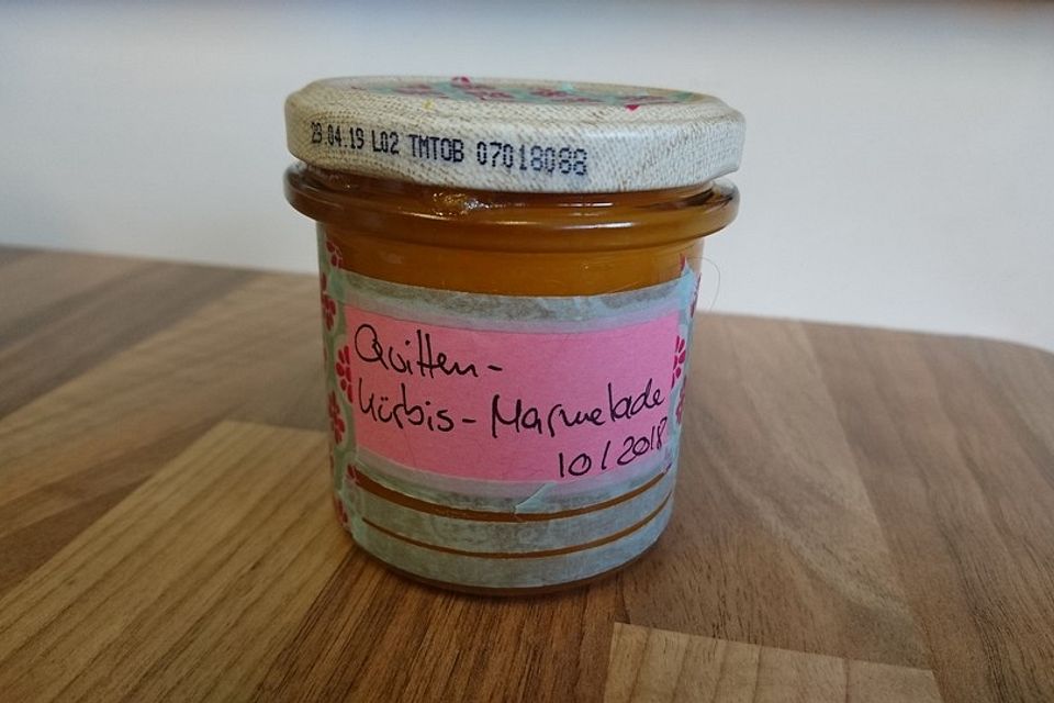 Quitten - Kürbis - Marmelade