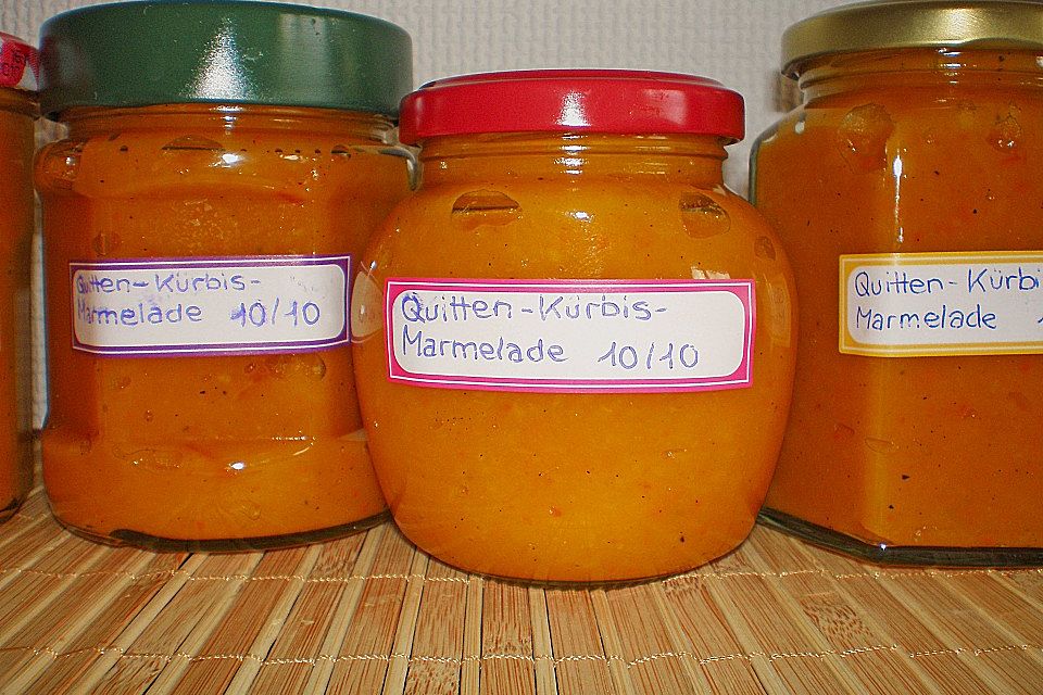 Quitten - Kürbis - Marmelade