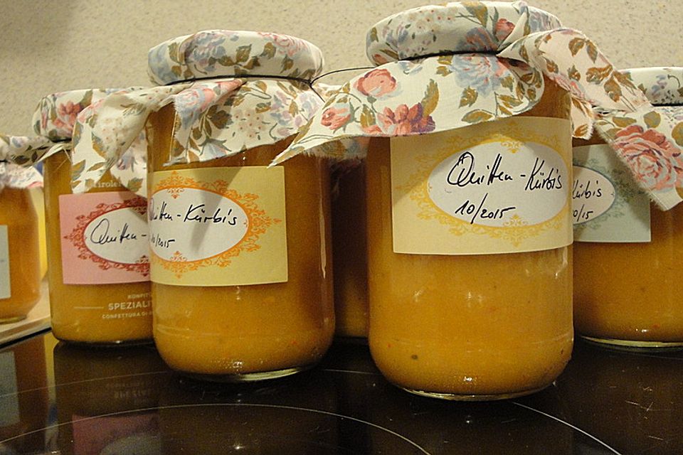 Quitten - Kürbis - Marmelade