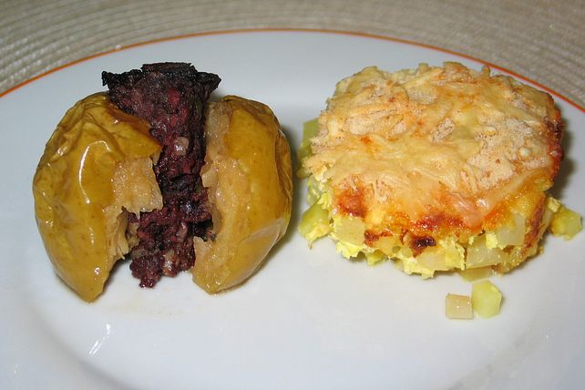 Gefüllter Bratapfel mit Blutwurst von Dragonfly-Lady| Chefkoch