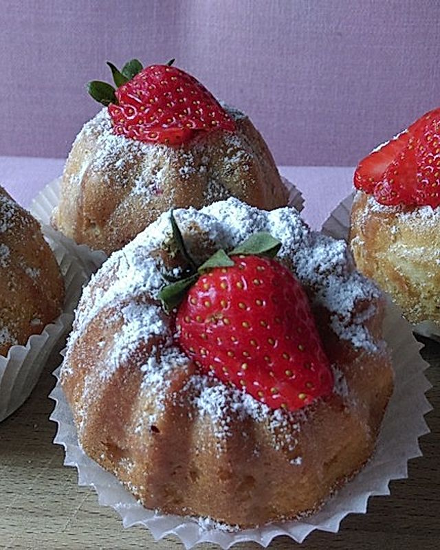 Erdbeer - Muffins
