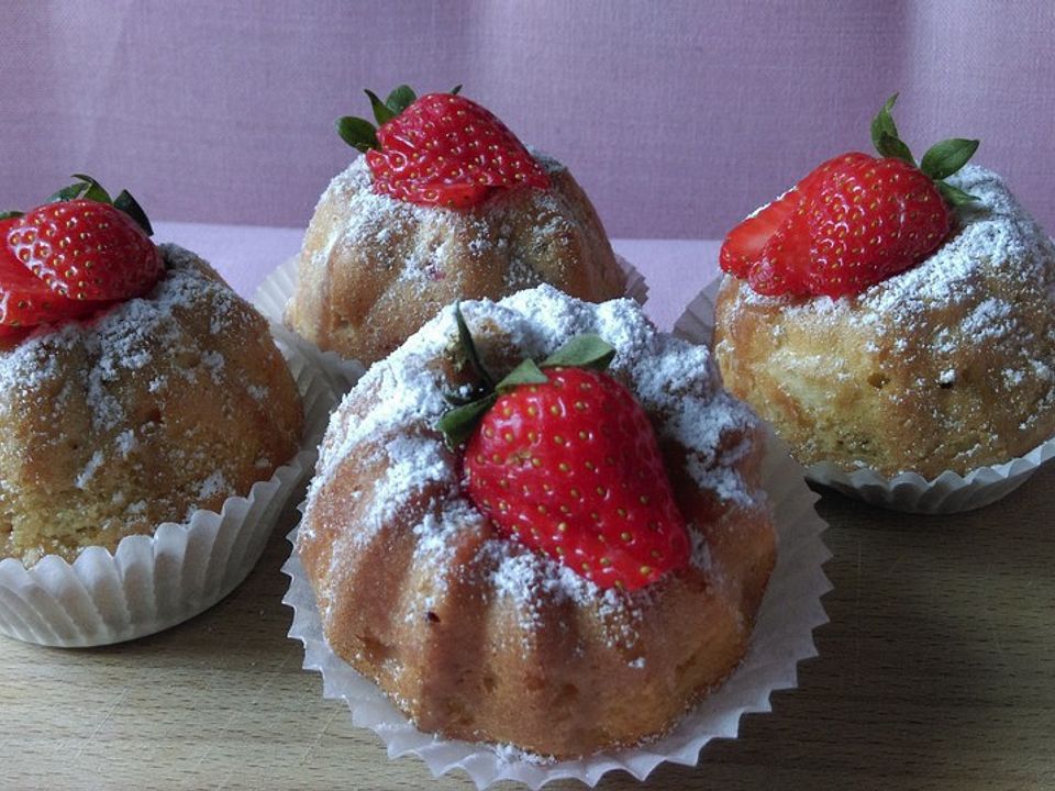 Erdbeer - Muffins von labell| Chefkoch