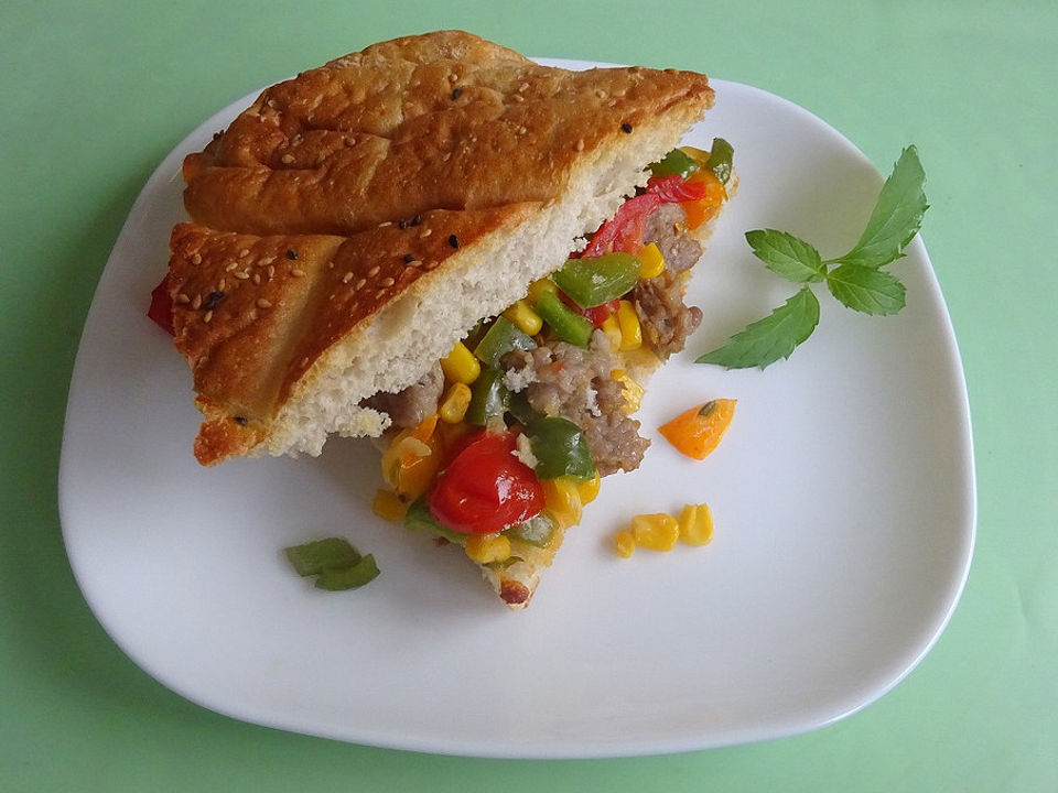 Mediterran gefülltes Fladenbrot à la Ed von Ed_le_cuire| Chefkoch