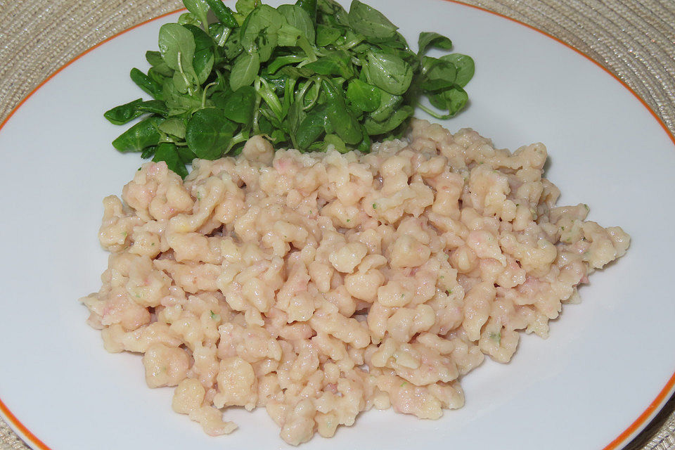 Bratwurstspätzle