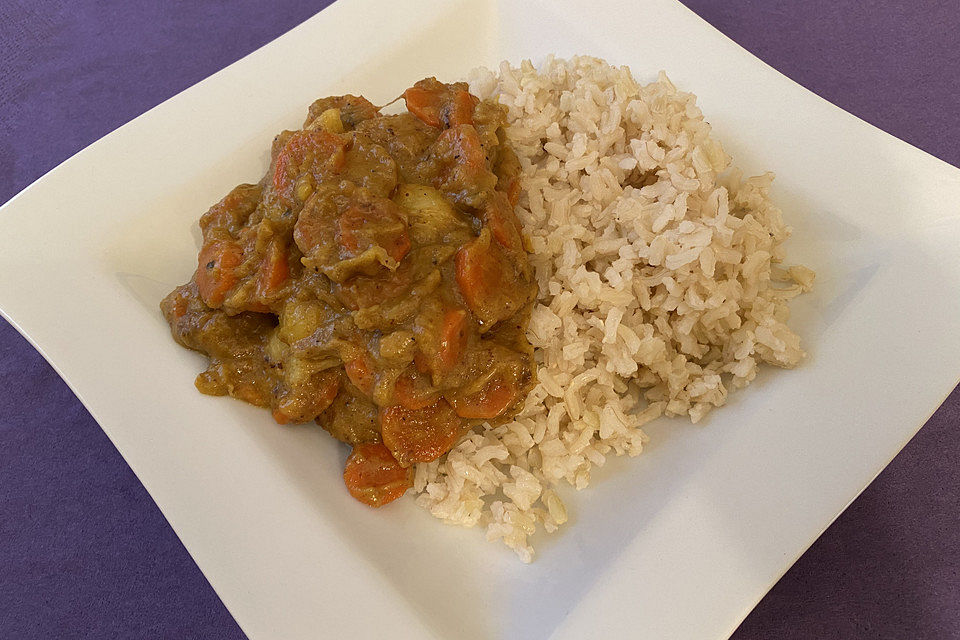 Möhren - Bananen - Curry