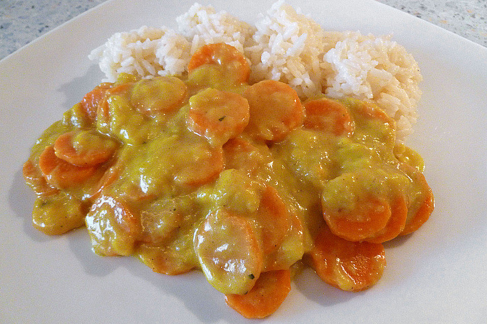 Möhren - Bananen - Curry