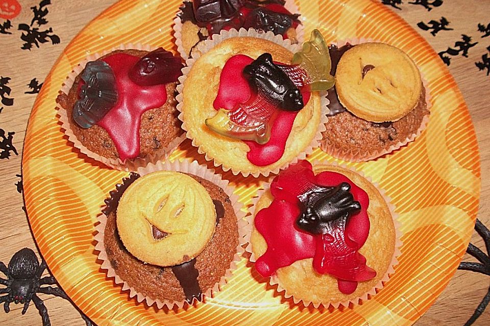 Halloween - Schoko - Muffins