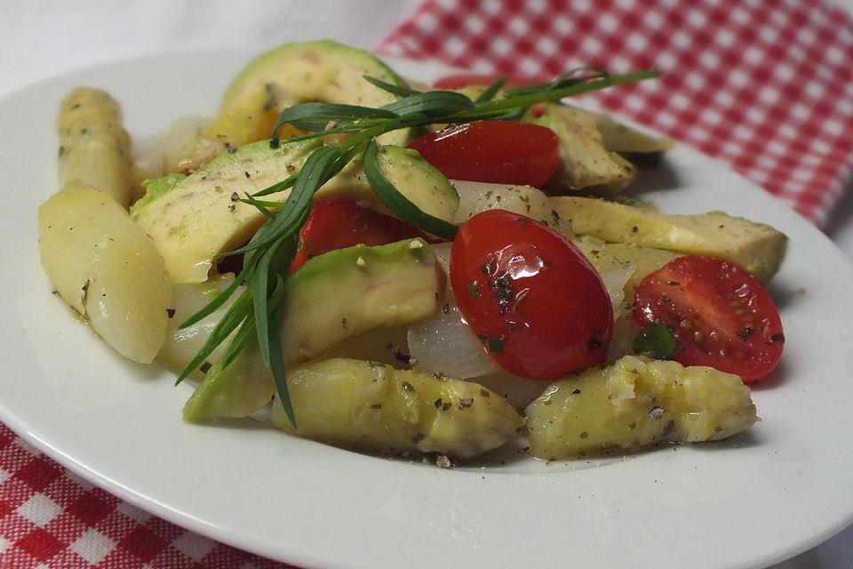 Lottes sensationeller Spargelsalat