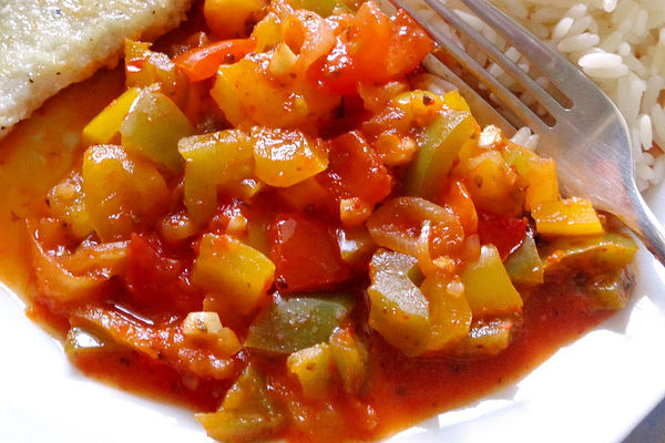 Paprikagemüse von Corela1 | Chefkoch Paprikagemüse von Corela1 | Chefkoch