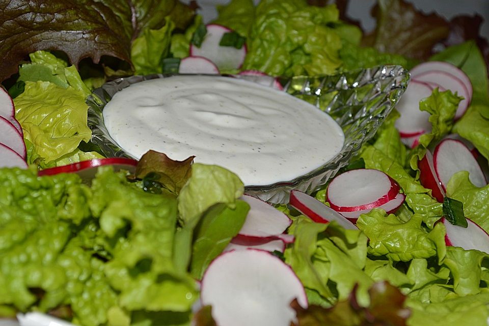 Salatdressing für Blattsalate