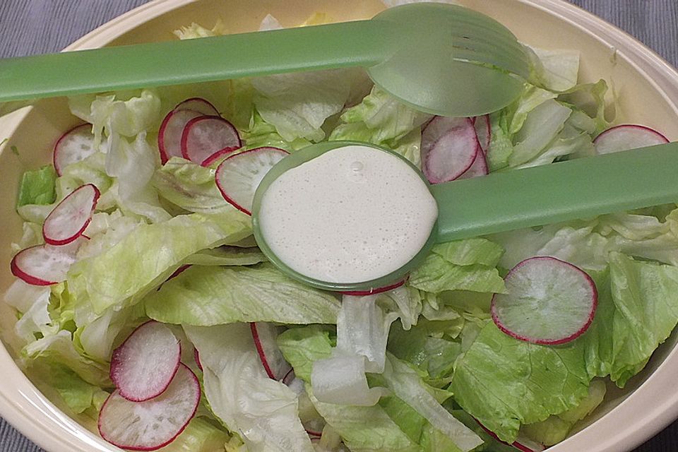 Salatdressing für Blattsalate