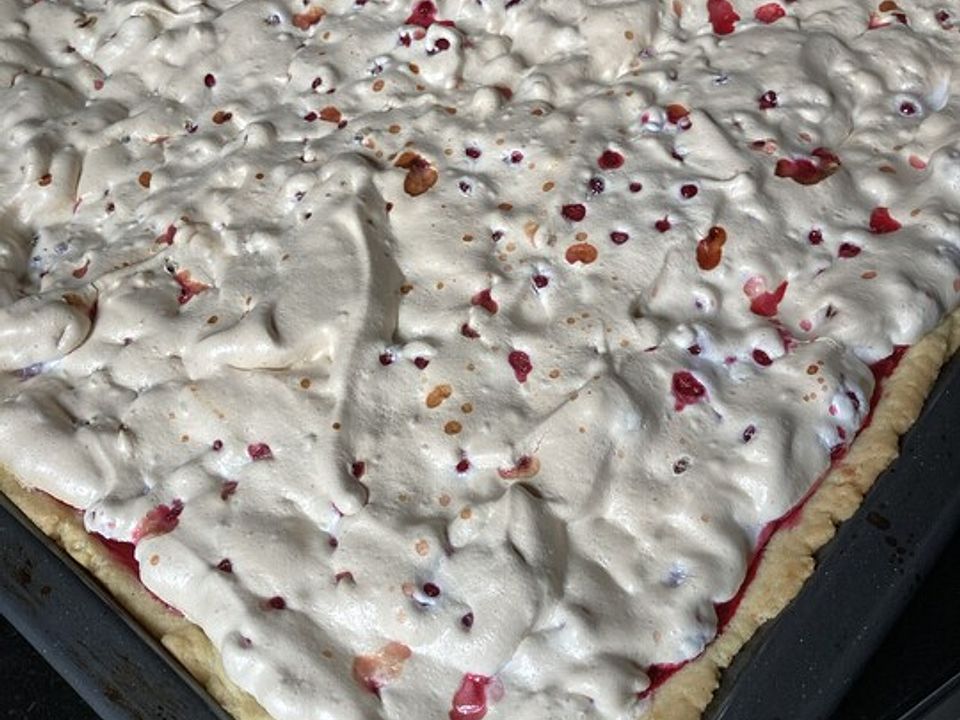 Ribiselkuchen mit Schneehaube von evamaria70| Chefkoch