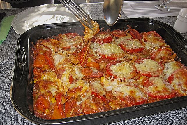 Lasagne mit Tomaten - Hackfleisch Soße von Eilrahc| Chefkoch