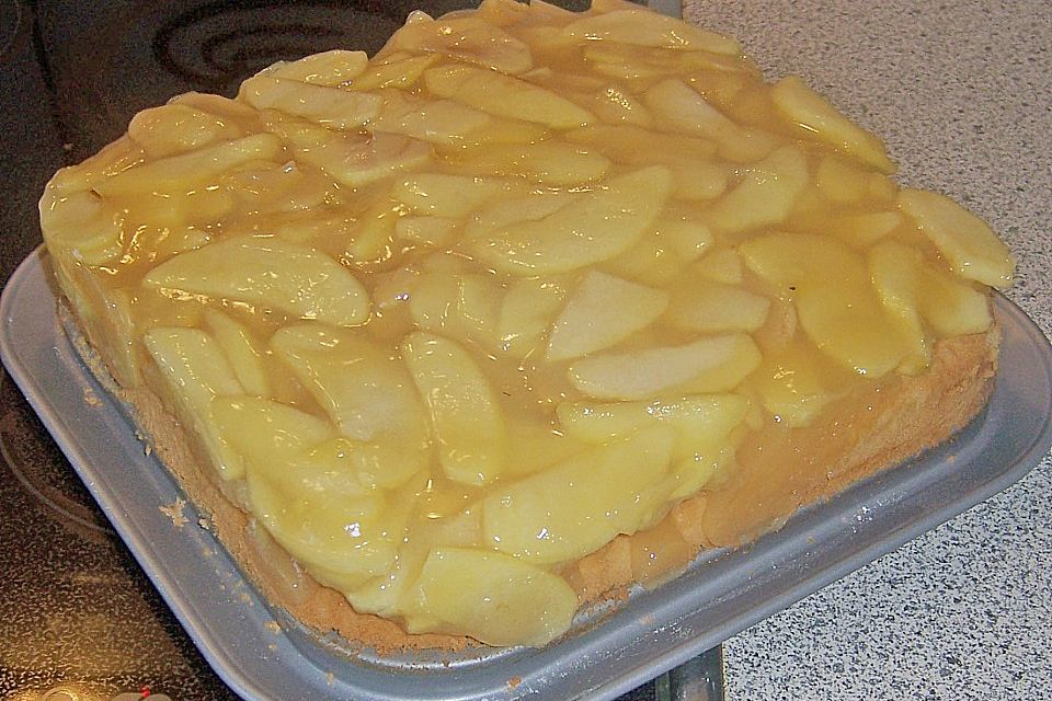 Apfel - Biskuit - Torte