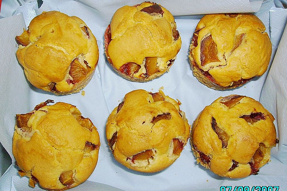 Pflaumen - Zimt - Muffins