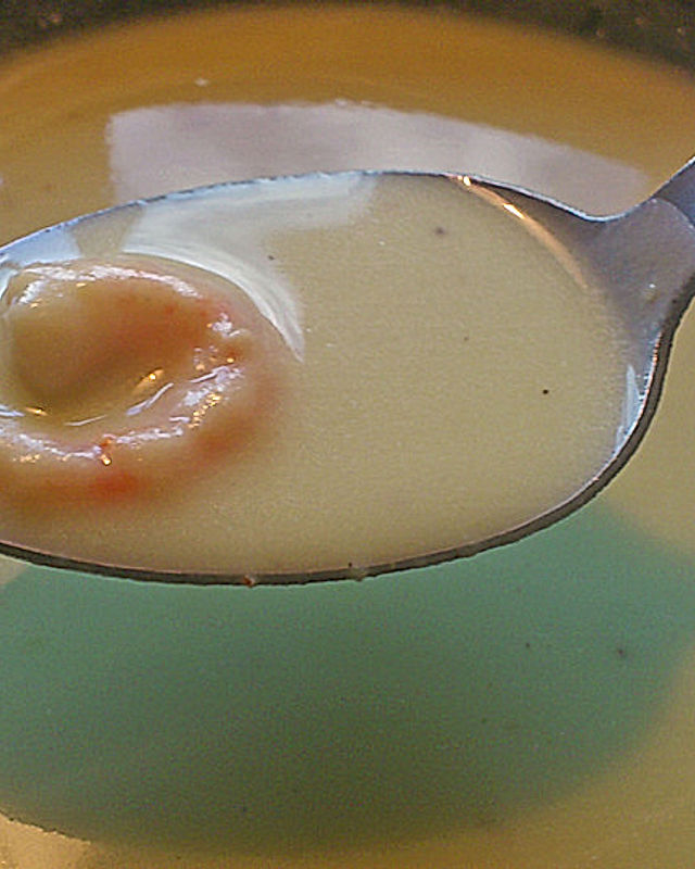 Avocado - Garnelen - Suppe