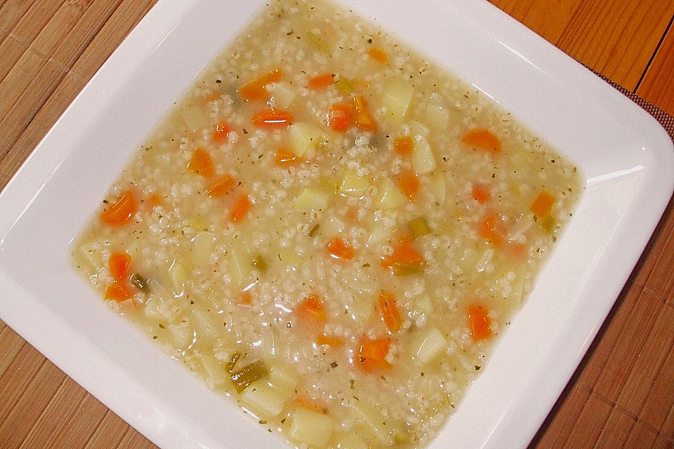 Rheinische Gerstensuppe