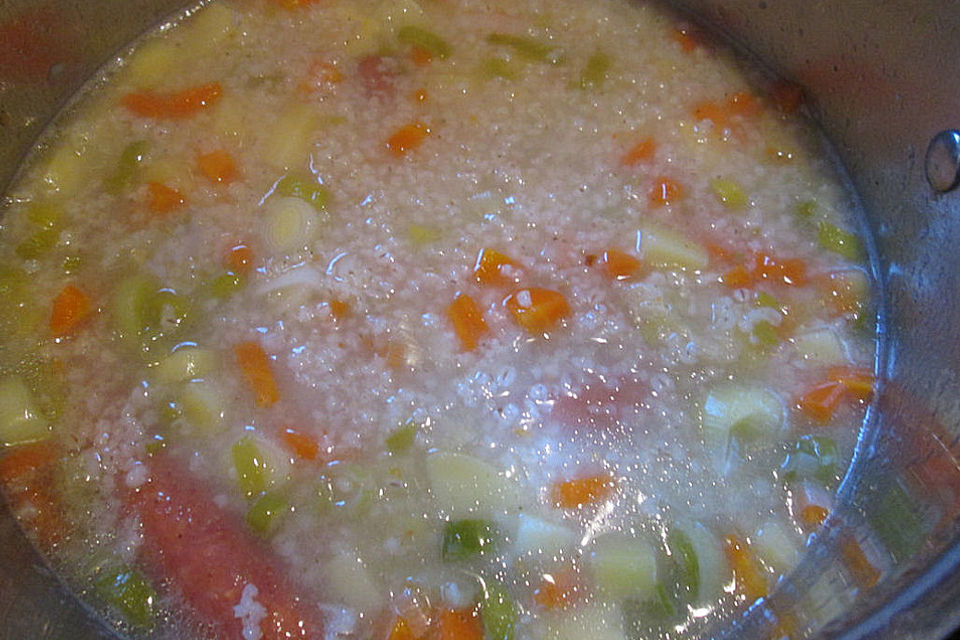 Rheinische Gerstensuppe