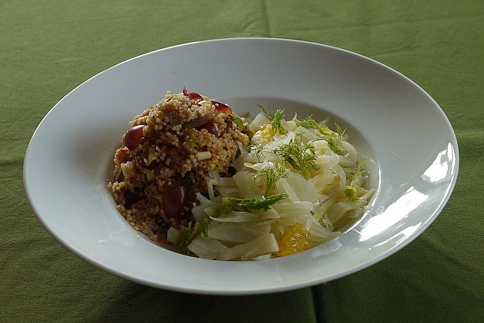 Gedämpfter Fenchel mit Orangensaft