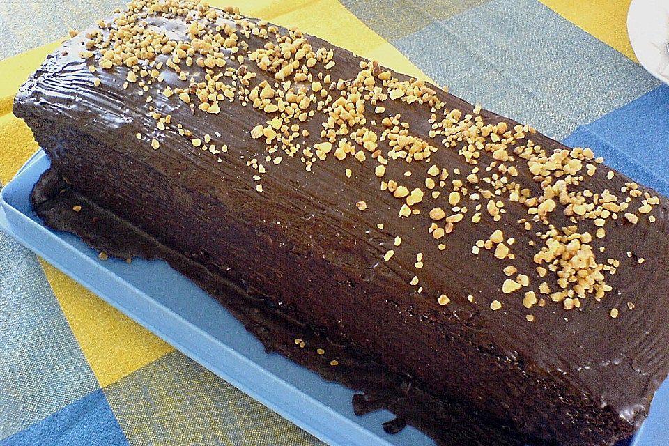 Schokokuchen mir 4 Sorten Nuss Schokokuchen mir 4 Sorten Nuss