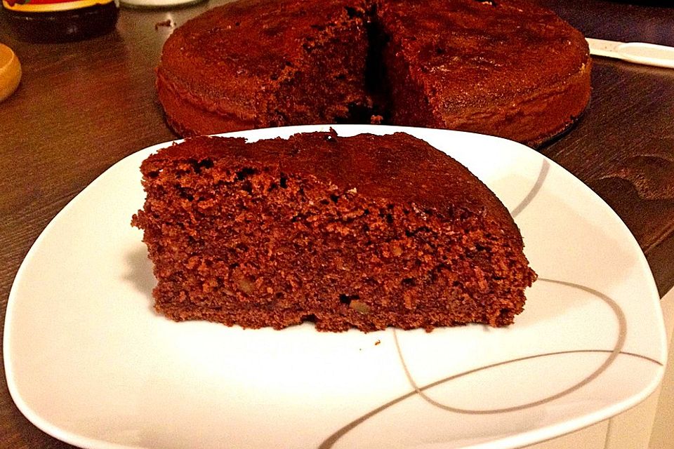 Schokokuchen mir 4 Sorten Nuss Schokokuchen mir 4 Sorten Nuss