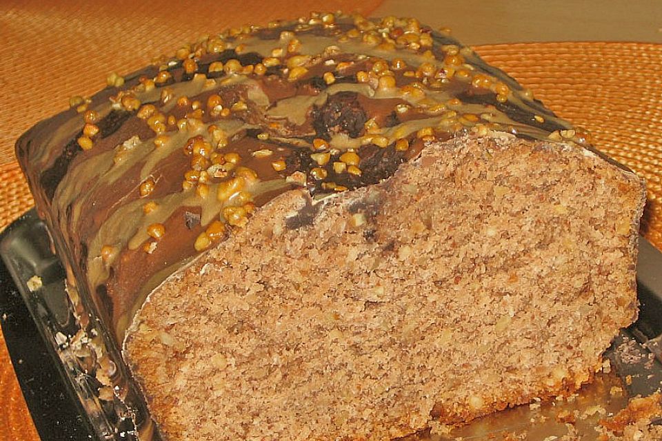Schokokuchen mir 4 Sorten Nuss Schokokuchen mir 4 Sorten Nuss