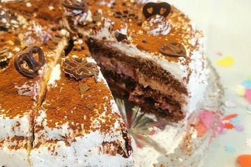 Versteckte Schokoladentorte Mit Beeren Von Ela Back Chefkoch 
