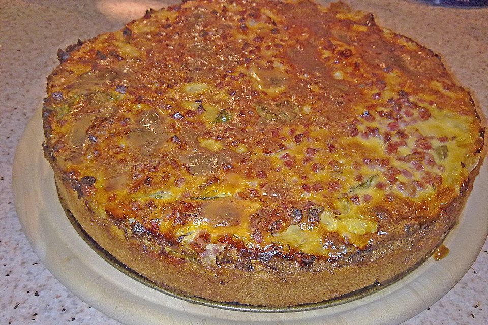Zwiebelkuchen - schnell gemacht Zwiebelkuchen - schnell gemacht