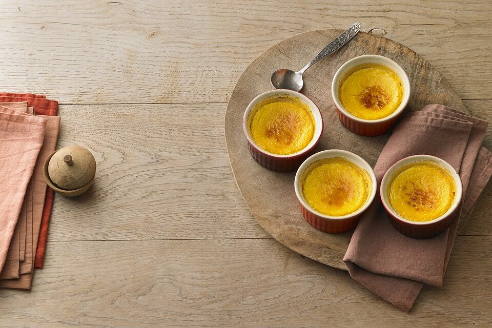 Orangen - Flan