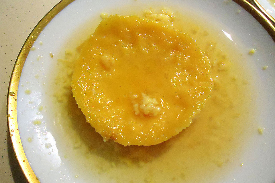 Orangen - Flan