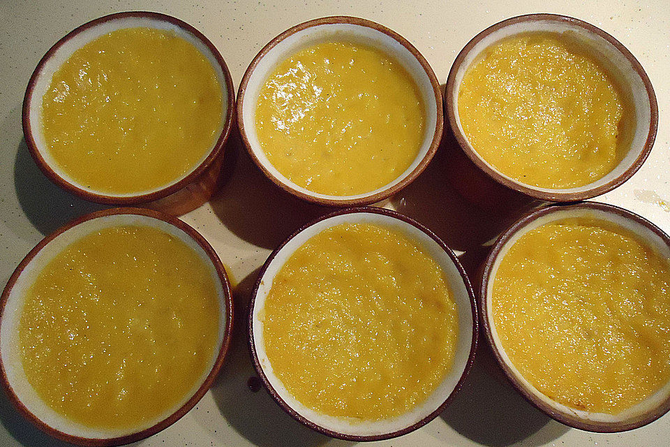 Orangen - Flan