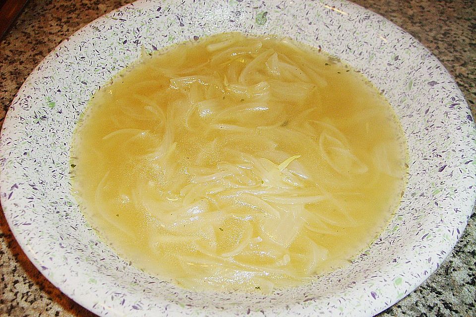 Zwiebelsuppe