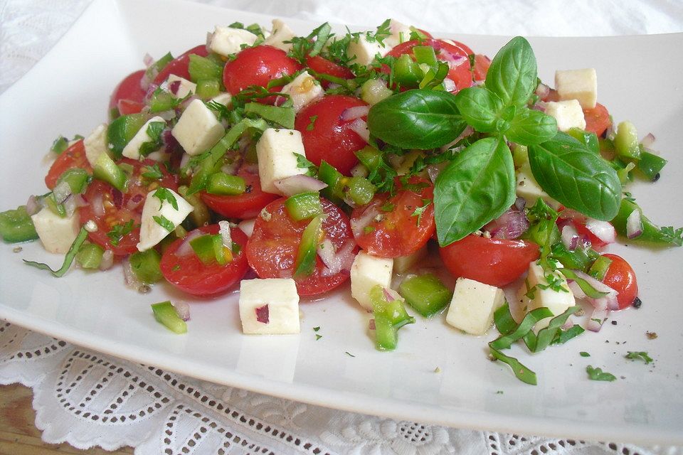 Tomaten-Mozzarella-Salat