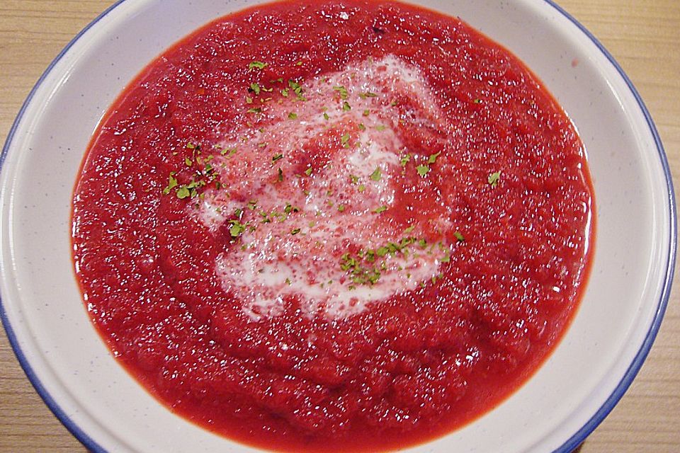 Peppige Wintersuppe Peppige Wintersuppe