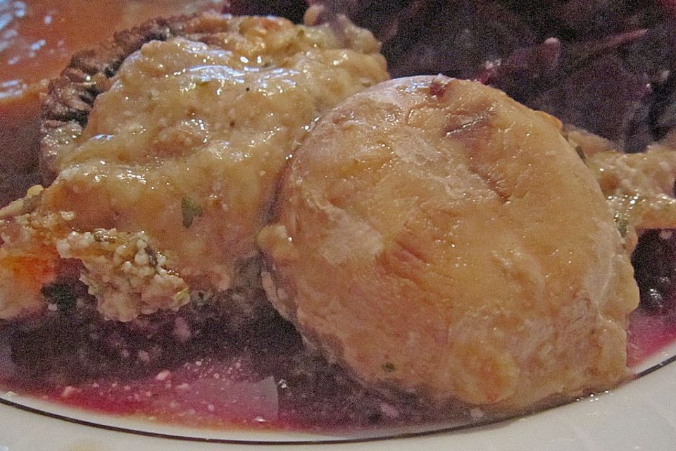 Champignonköpfe al forno