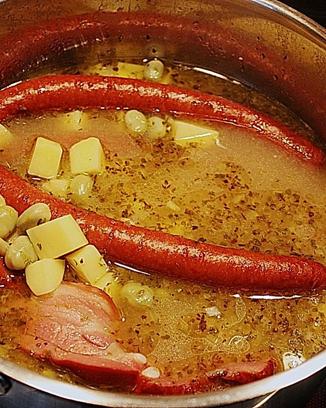 Dicke - Bohnen - Suppe