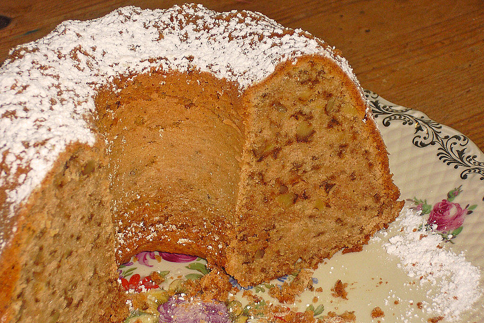 Kürbis - Walnuss - Kuchen