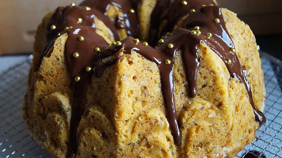 Kürbis - Walnuss - Kuchen-image