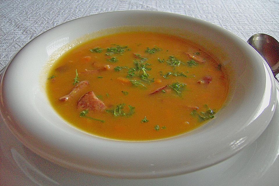 Westfälische Möhrensuppe