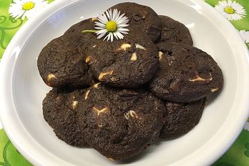 Cookies aux trois chocolats